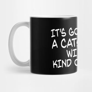 Funny Cat And Wine Shirt - Cat Lover And Wine Gift Mug